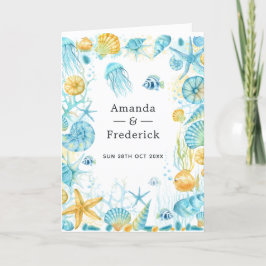 Blauwe en gele Zee Programma