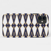 Blauwe en gouden Bowties Case-Mate iPhone Case (Achterkant (horizontaal))