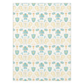 Blauwe en gouden Waterverf Kleine prins Birthday Tafelkleed (Voorkant)