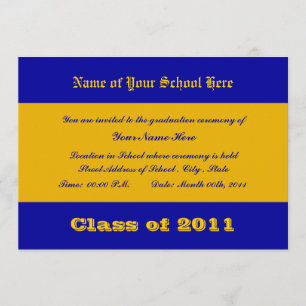 Blauwe en goudkleuren kaart