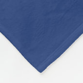 Blauwe en goudkoortsleider Fleece Blanket Deken (Hoek)