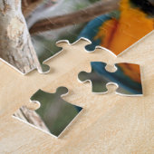 Blauwe en goudmakreel legpuzzel (Zijkant)