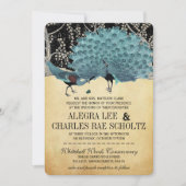 Blauwe en goudpaardbossen kaart (Voorkant)