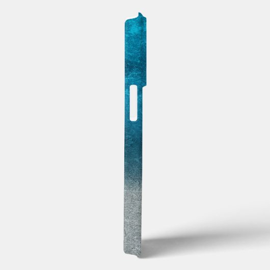 Blauwe en grijze achtergrond Case-Mate iPhone case (Achterkant / Rechts)