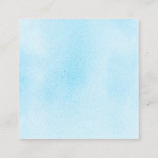 Blauwe en grijze Baby shower luierritten Informatiekaartje (Achterkant)