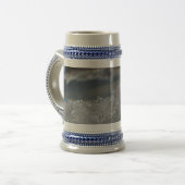 Blauwe en Grijze Winter IJsstein, IJskristallen, S Bierpul (Voorkant links)