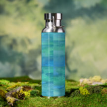 Blauwe en groene aardtoononen
