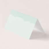 Blauwe en groene bergen dank u kaart (Achterkant)