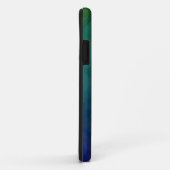 blauwe en groene doos voor textuur Case-Mate iPhone case (Achterkant/rechts)