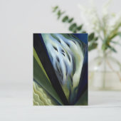 Blauwe en groene muziek van Georgia O'Keeffe Briefkaart (Staand voorkant)
