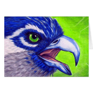 Blauwe en groene Osprey