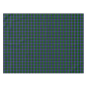 Blauwe en groene Schotse tartan Tafelkleed (Voorkant (Horizontaal))