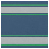 Blauwe en groene sportstripes stof (Close Up)
