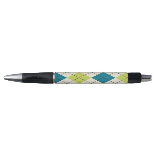 Blauwe en groene stijl pen (Voorkant)