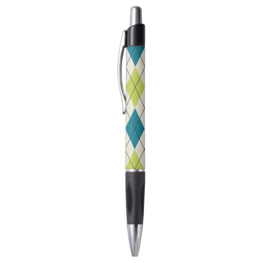 Blauwe en groene stijl pen (Top (Verticaal))