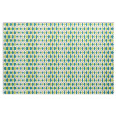 Blauwe en groene stijl stof (Yard (91,4 cm))