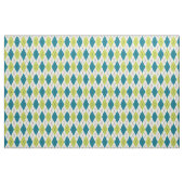Blauwe en groene stijl stof (Fat Quarter)