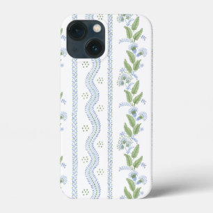 Blauwe en groene stremmen Case-Mate iPhone case