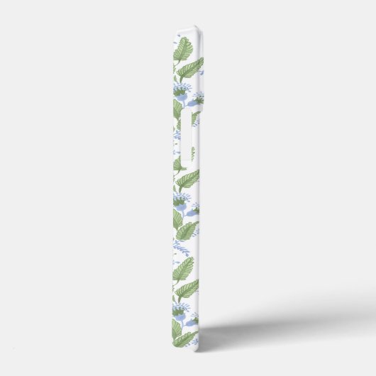 Blauwe en groene stremmen Case-Mate iPhone case (Achterkant / Rechts)