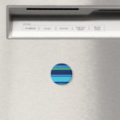 Blauwe en groene strepen magneet (Insitu (Vaatwasser))