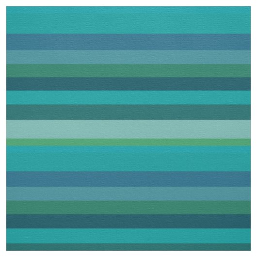Blauwe en groene strepen stof (Swatch)