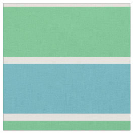Blauwe en groene strepen stof