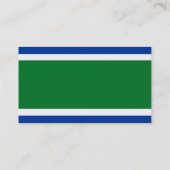 Blauwe en groene Visitekaartjes (Achterkant)