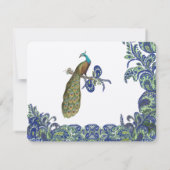 Blauwe en groene voetgangersweddenschappen kaart (Achterkant)