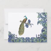 Blauwe en groene voetgangersweddenschappen kaart (Achterkant)