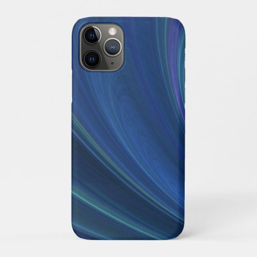 Blauwe En Groene Zachte Zandgolven Case-Mate iPhone Case (Achterkant)