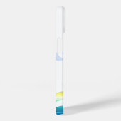 Blauwe en groene Zee Case-Mate iPhone Case (Achterkant / Rechts)