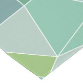 Blauwe en groene Zee Glass Table Runner Korte Tafelloper (Hoek)