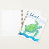 Blauwe en groene Zee Planner (Display)