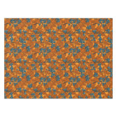Blauwe en oranje bosbessen tafelkleed (Voorkant (Horizontaal))
