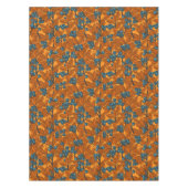 Blauwe en oranje bosbessen tafelkleed (Voorkant)
