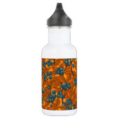 Blauwe en oranje bosbessen waterfles (Rechts)