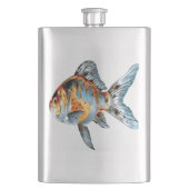 Blauwe en Oranje goudvis Flacon (Voorkant)
