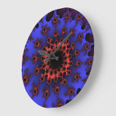 Blauwe en Oranje ogen Grote Klok (Hoek)