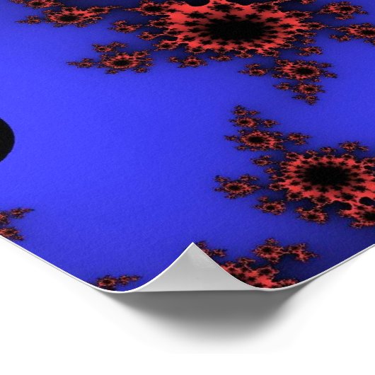 Blauwe en Oranje ogen Poster (Hoek)