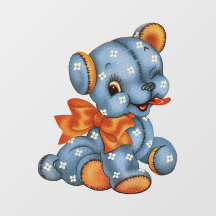 blauwe en Oranje puppy Dog voor kinderen