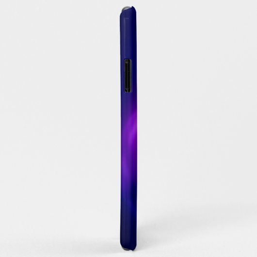 Blauwe en Paarse Abstracte achtergrond Case-Mate iPhone Case (Achterkant/rechts)