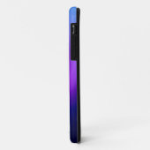 Blauwe en Paarse Abstracte Achtergrond Case-Mate iPhone Case (Achterkant/links)