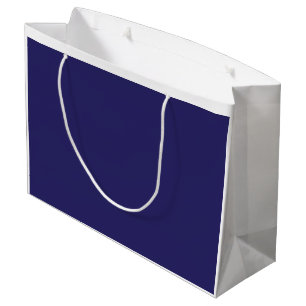 Blauwe en paarse abstracte vormen vloeien samen in groot cadeauzakje