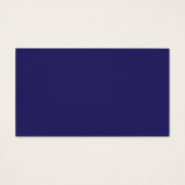 Blauwe en paarse abstracte vormen vloeien samen in visitekaartje (Achterkant)