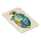 Blauwe en Paarse aquariumvis Magneet (Rechterzijde)