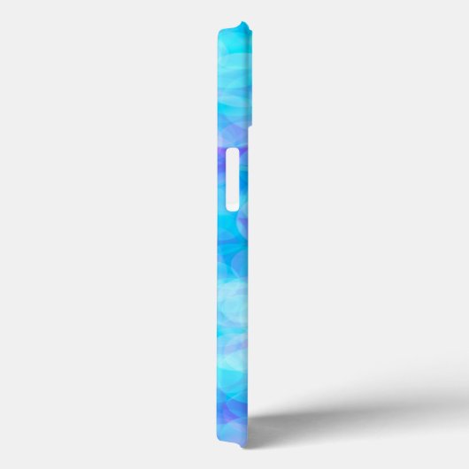 Blauwe en Paarse Bokeh Bubbles Case-Mate iPhone Case (Achterkant / Rechts)