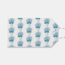 Blauwe en Paarse hydrangea