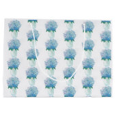 Blauwe en Paarse hydrangea Groot Cadeauzakje (Achterkant)