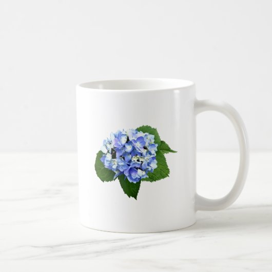 Blauwe en Paarse hydrangea Koffiemok (Rechts)