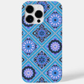 BLAUWE EN PAARSE MANDALPATRONEN Case-Mate iPhone CASE (Achterkant)